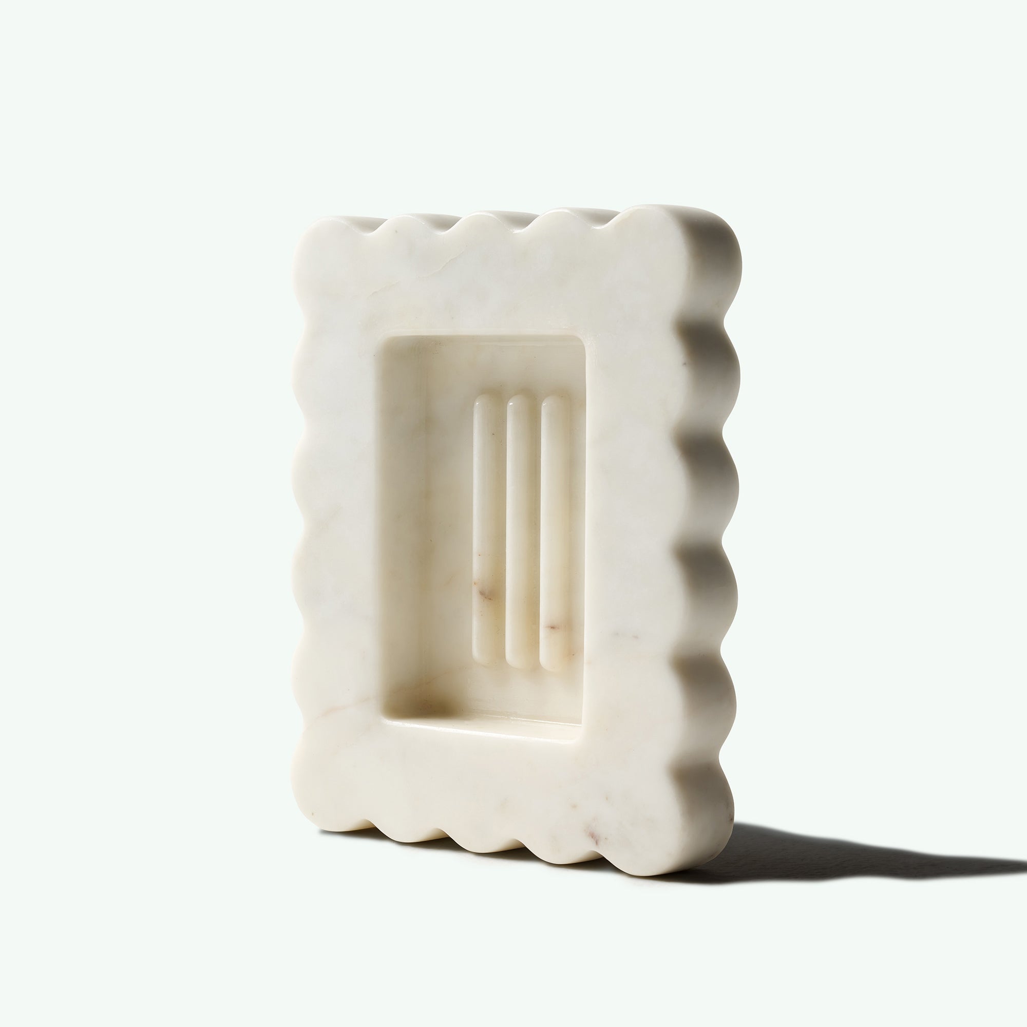 MARBLE SOAP TRAY: Cloud